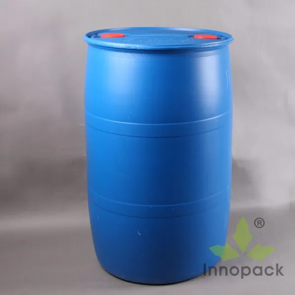 200 Liter Hdpe Blue Plastic Oil Drum With Open Lid And Two Spout Caps Buy 200 Litre Blue