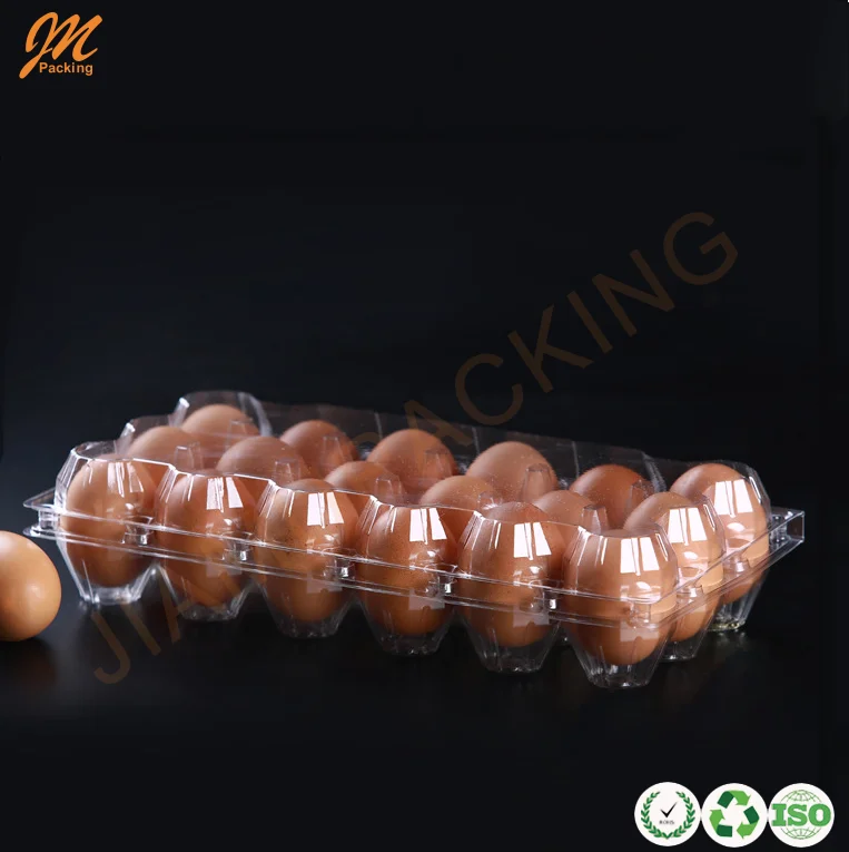 Grosir 18 lubang plastik telur ayam tray telur disesuaikan karton telur ayam