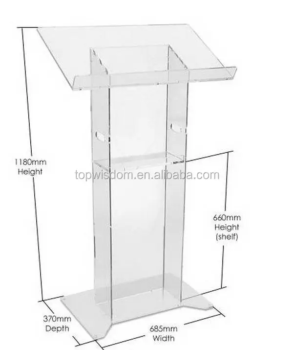 Standard Podium Sign Size Arts Arts