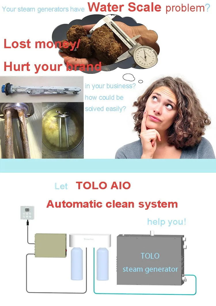 WIFI turkish bath, steam shower, steam machine for sauna