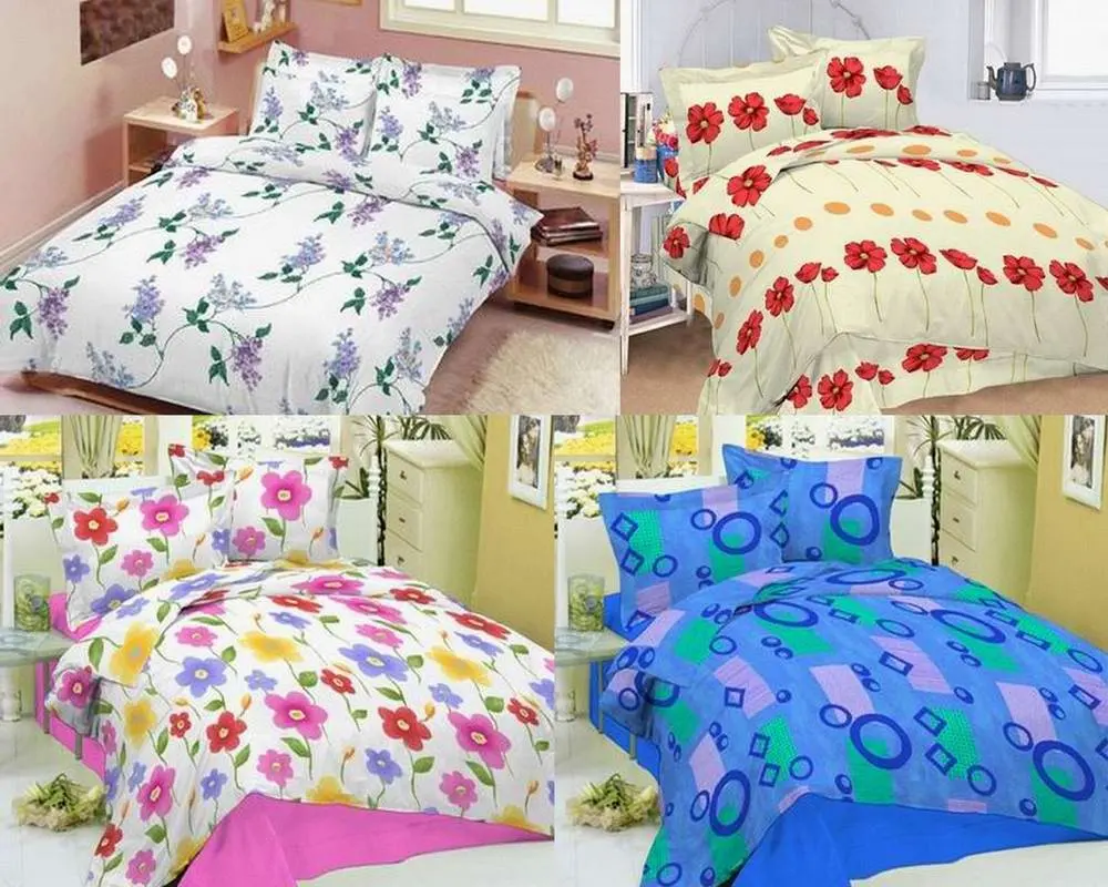 Home Textile Poly Cotton Fabric Bed Sheets Printing Home Textile Poly Cotton Fabric Bed Sheets Printing