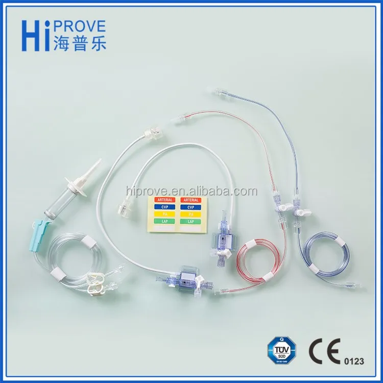 Disposable Ibp Transducer Invasive Blood Pressure Transducer With High ...