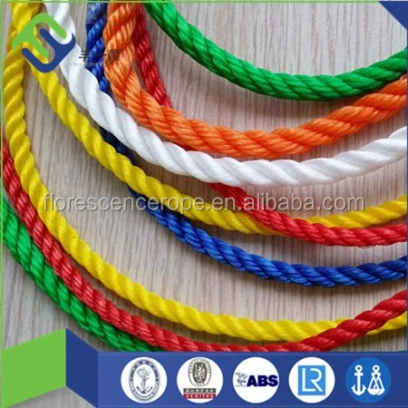 High Tensile Strength/pe Monofilament 3-strand Twisted Rope - Buy Pe ...