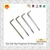 Adjustable metal iron L style allen key