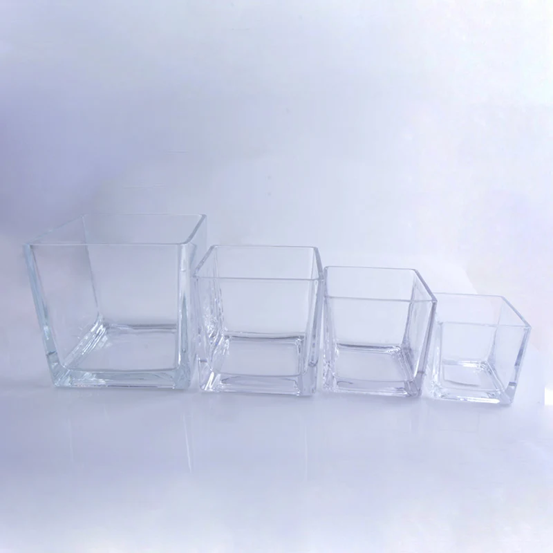 Glass Cube Vases Buy Cube Vase Cube Glass Vases Glass Square