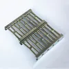 Hot dip galvanized open steel truss floor security mesh grating