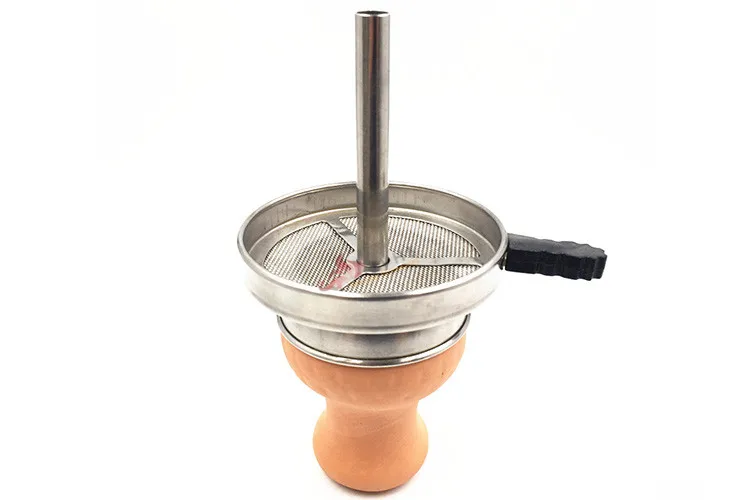 T009ch Lvhe Smoking Wholesale Hot Sale Clay Hookah Bowl Shisha Hookah