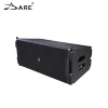 L8 series Dual 8", 10", 12" Professional active line array speakers with network audio transmission for large-scale events