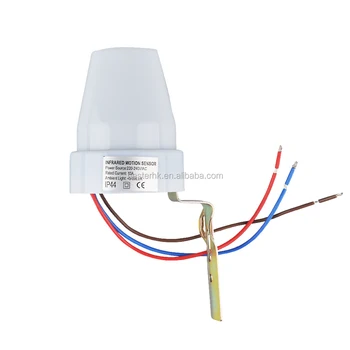 automatic photocell motion sensor switch for street light ac day