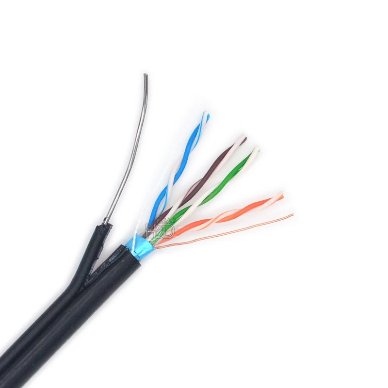 cat5 aerial cable with messenger