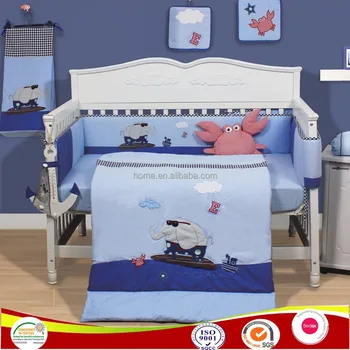 elephant crib bedding set boy