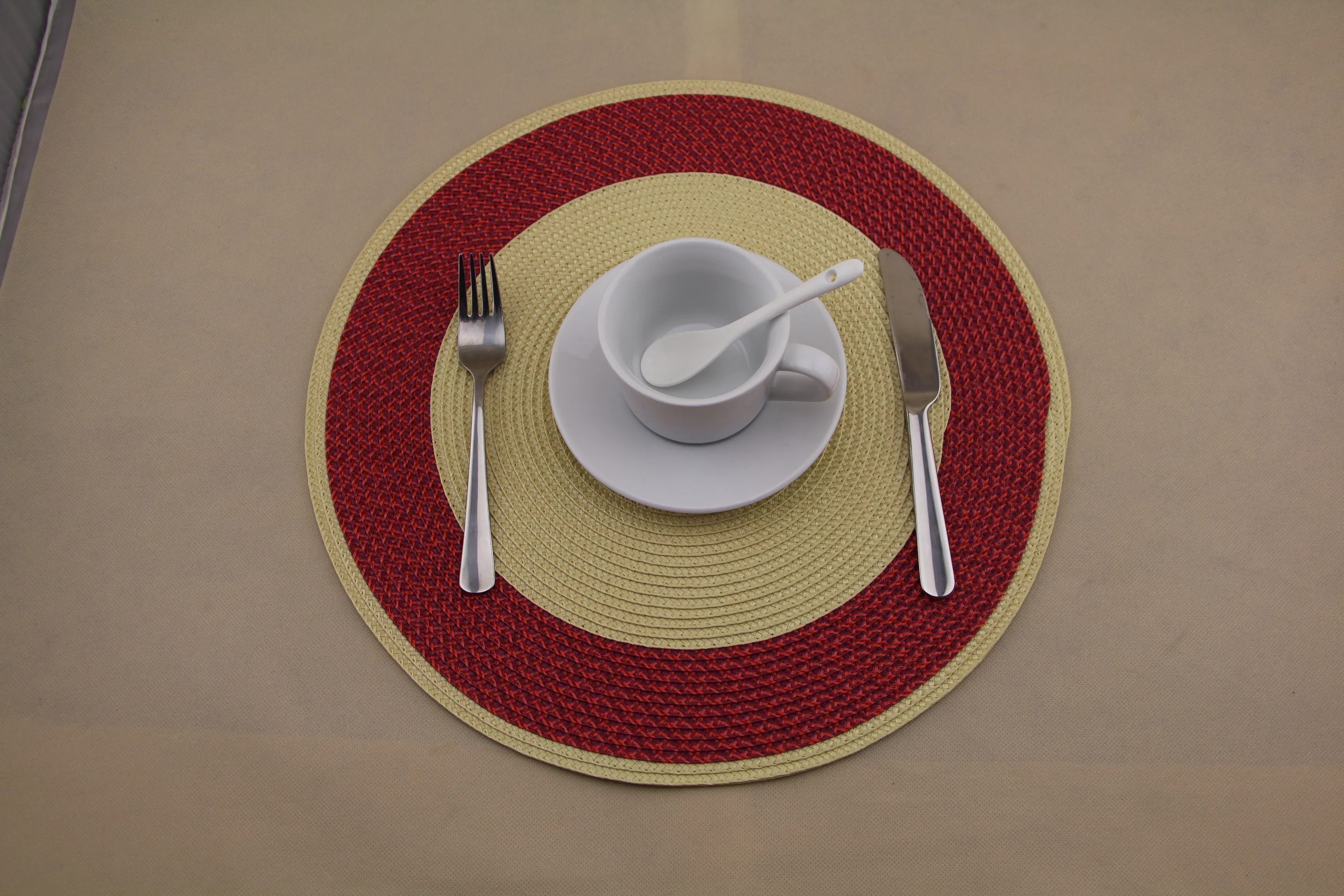Wholesale High Quality Pp Placemats Woven Round Plastic Placemats Buy