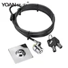 factory price wholesaler computer/laptop/notebook lock with tubular key