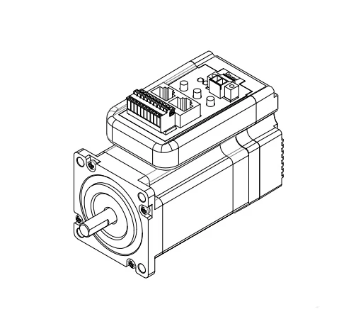 JMC 2-phase nema 23 2Nm 5A with encoder Integrated bus stepper motor
