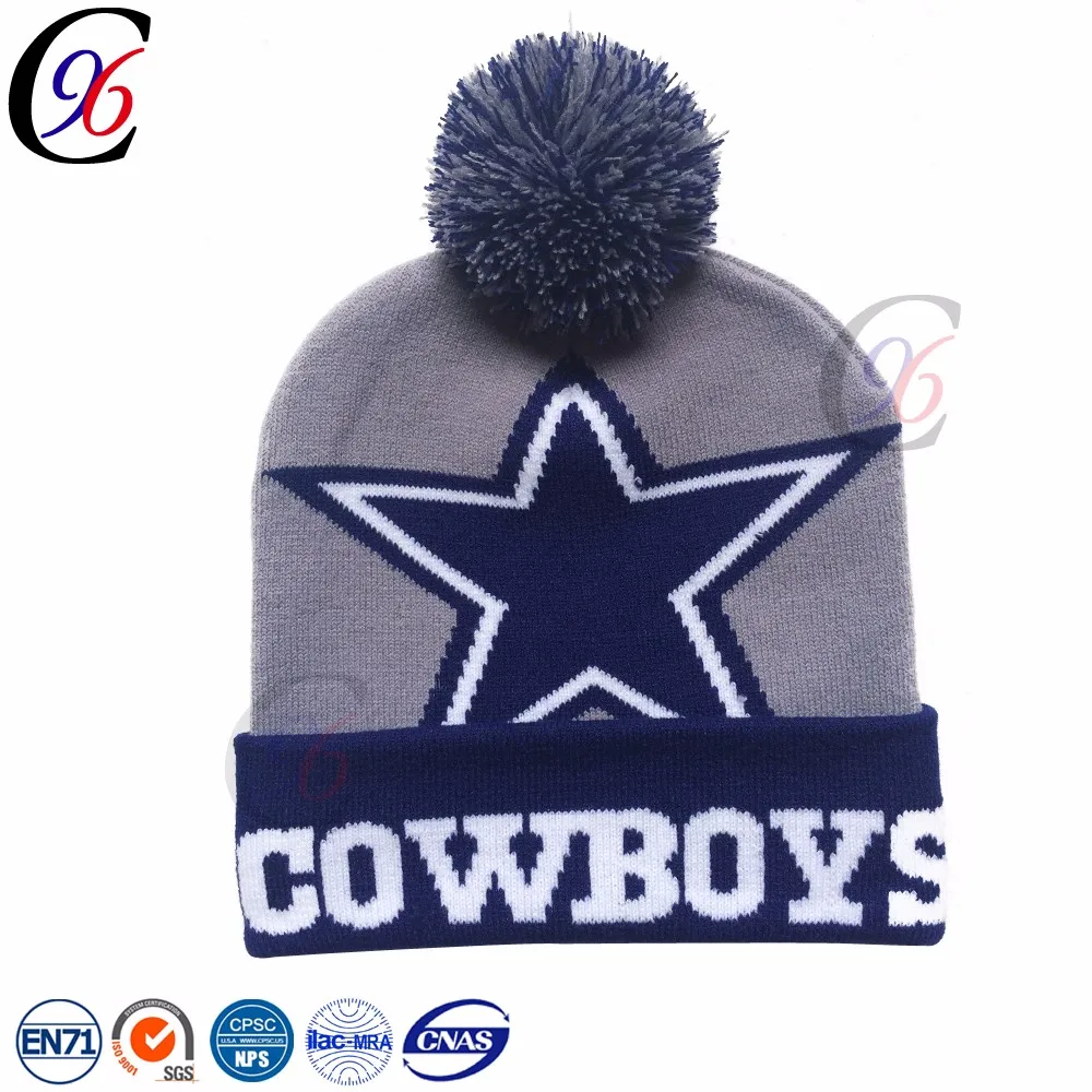 Chengxing new style wholesale online custom winter sports outdoor warm crochet bobble pom pom knitting cc beanie hat brands