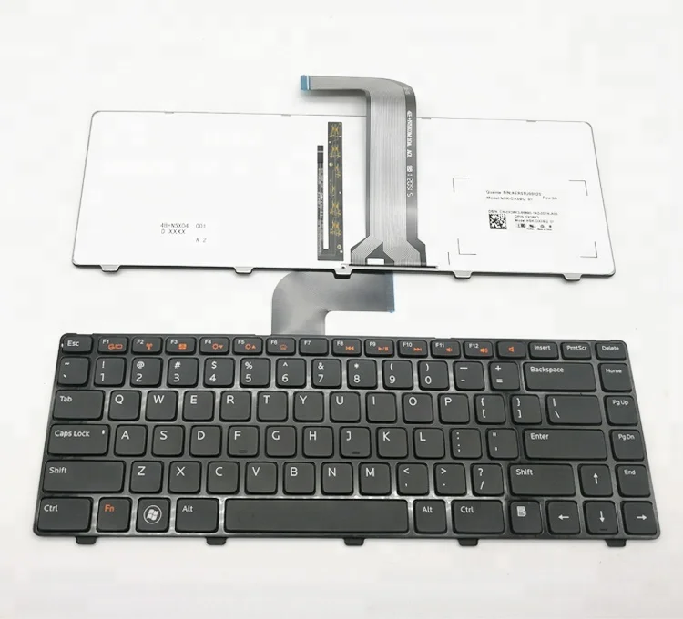 Us Keyboard New For Dell Inspiron 17r N7110 Black Frame Balck Laptop Keyboard Laptop Replacement Keyboards Computers Tablets Networking