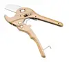 Simplicity of operator portable plastic pipe cutter