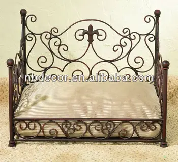 metal dog bed