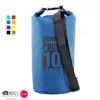 PVC Pouch Packing Roll-Top Lightweight Ocean Dry Bag Waterproof 10L Keeps Gear Dry for Beach, Swimming, Boating, Fishing