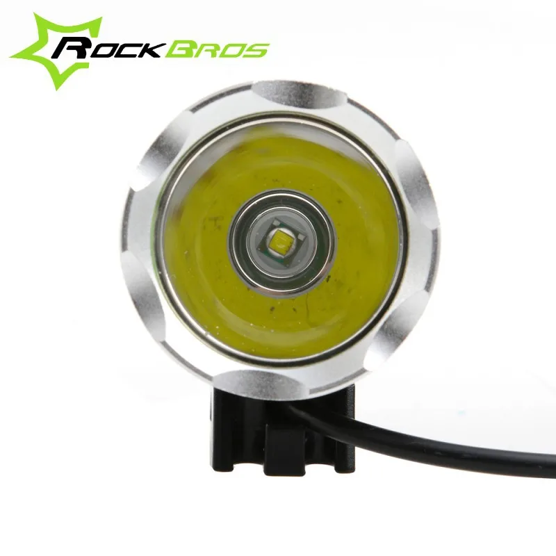 Rockbros 1200 lumen del cree xm l t6 led de bicicletas headlight ... Luz delantera para bicicleta de 200 lumens