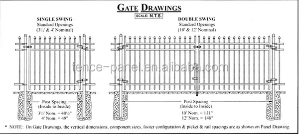 Fence Post Drawing Fence Post Drawing