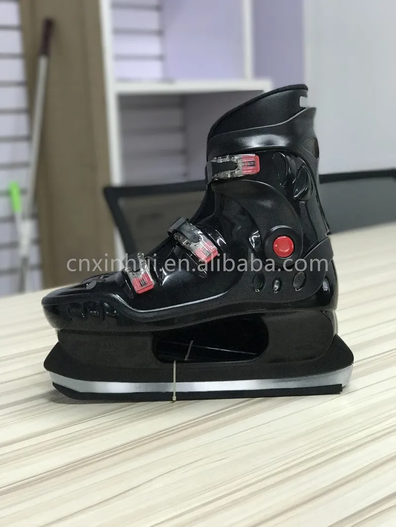 Most Popular Upscale Fixed Sizes Rigid Pp Shell Rental Skate Shoes Ice