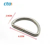 wholesale key chain open d screw metal rings for purses
