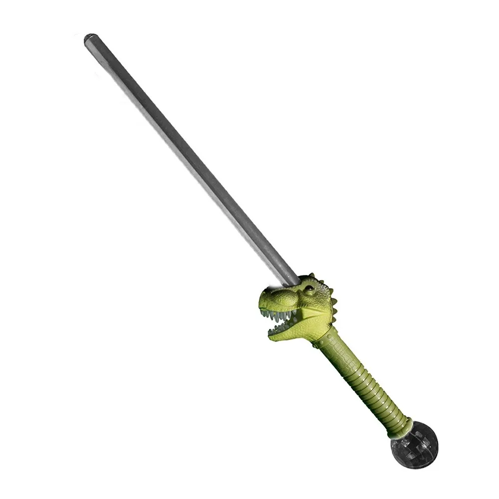 Vert Unique Sabre laser épée clignotant ou éclairé DEL Toy 