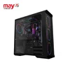 Ningmei Cheap DIY game Computer Case Tempered Glass Water Cooling Computer Case