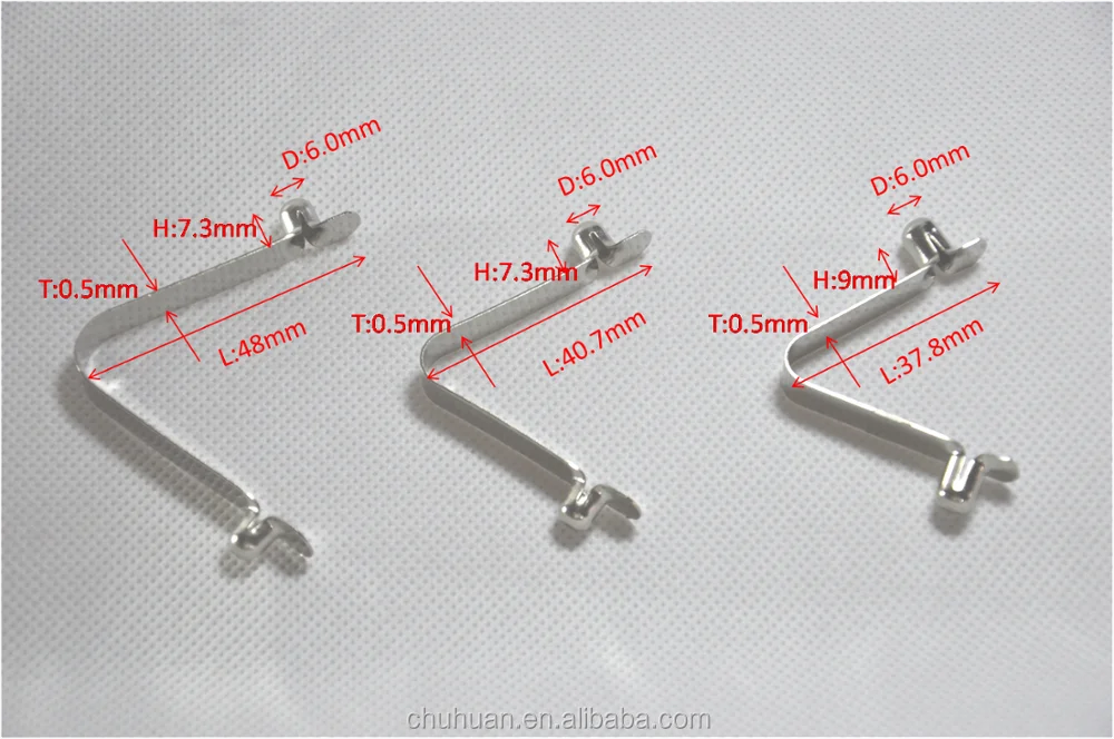 Oem Spring Steel Button Lock Spring Clip Buy Flat Spring Steel Clips