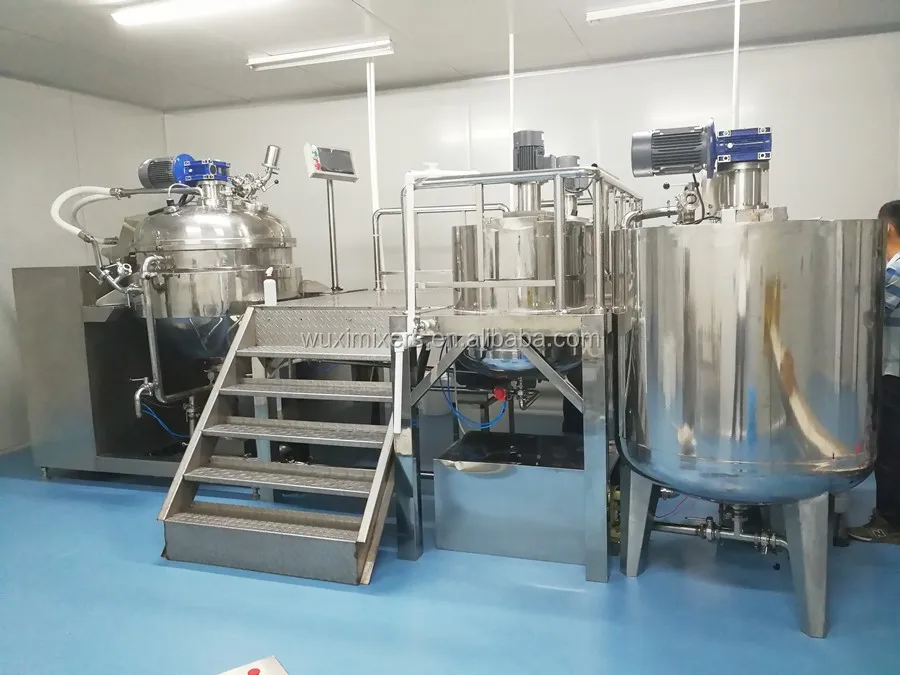 Jps1000l Vacuum Homogenizer Processing Unit For The Mayonnaise,Sauces