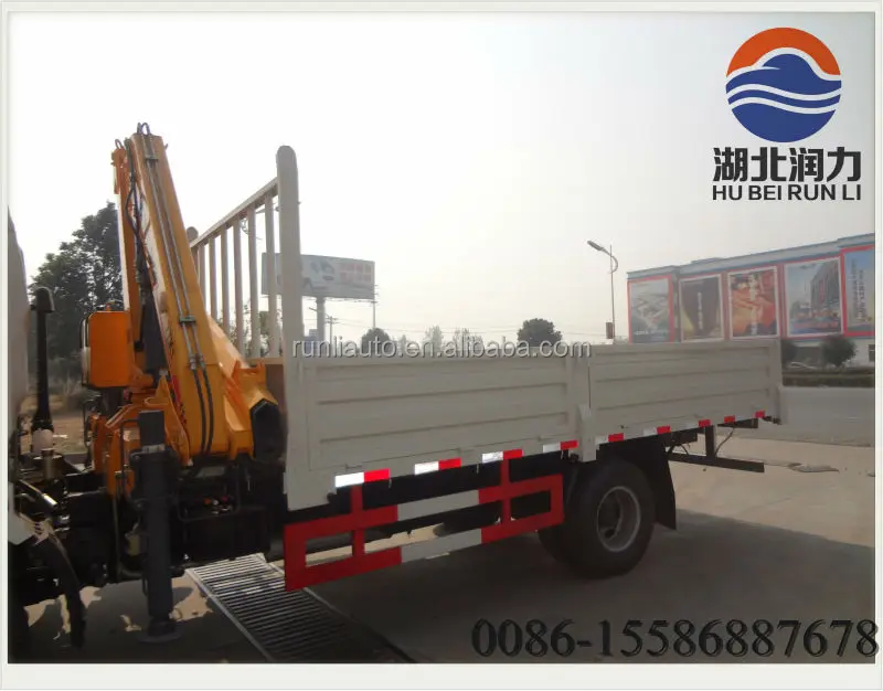 Dfac 3 Ton Knuckle Boom Truck/small Dump Truck Crane Buy Small Dump