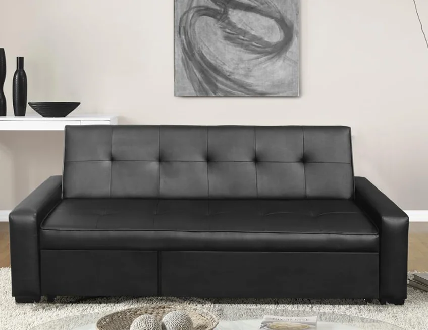 good quality leather sofa bed