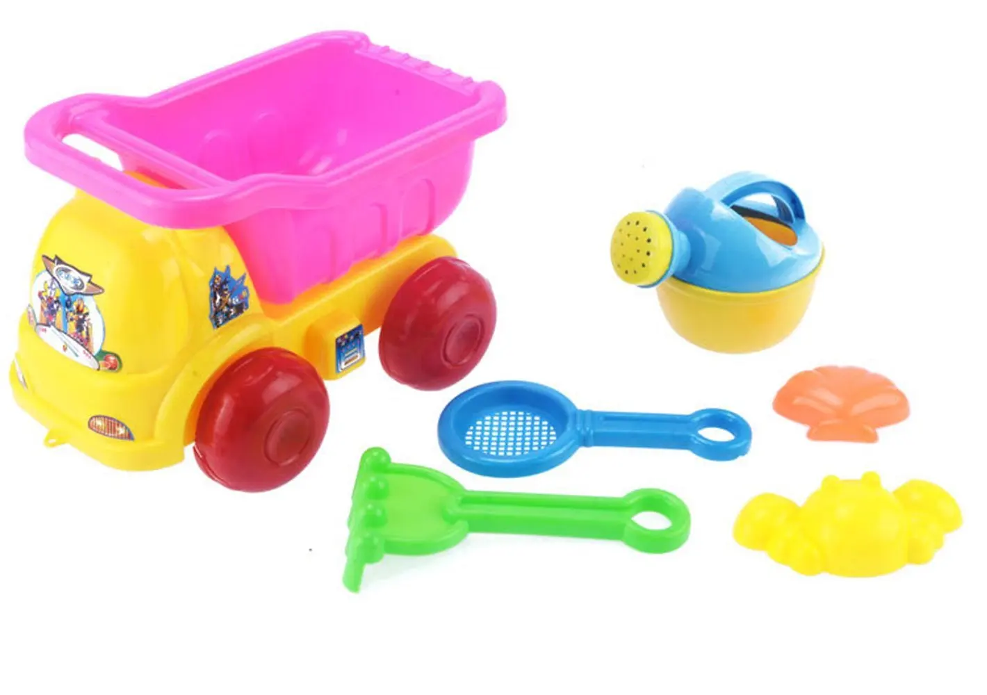 dump truck beach toy