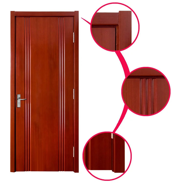 Classic Semi Solid Core Laminated Mdf Wooden Flush Veneer Doors Buy