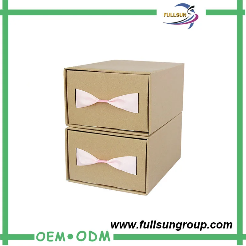 Barato de múltiples funciones de almacenamiento de cartón caja de