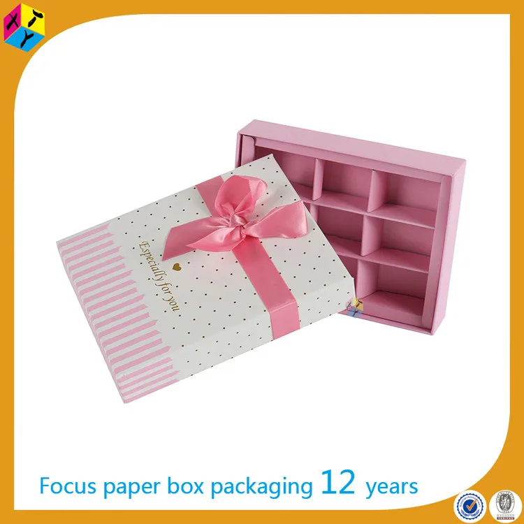 Cardboard Pink Homemade Chocolates Gift Boxes Buy Homemade Chocolates