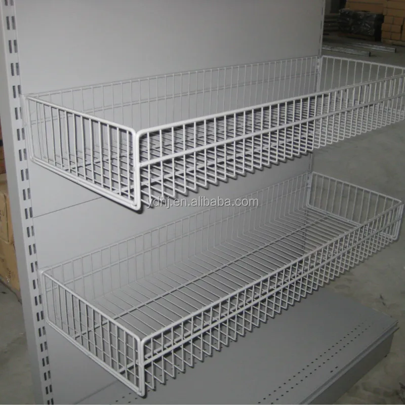 Supermarket Wire Mesh Hanging Basket Gondola Shelf Buy Hanging Basket