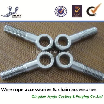 Large Size Eye Bolt 1 2 Inch Shoulder Type H D G Large Size Eye Bolt 1 2 Inch Shoulder Type H D G