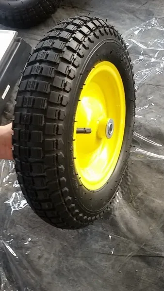 wholesale rubber wheel for Brazil market wheelbarrow