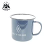 Blue outside enamel coffee mug manufacturer