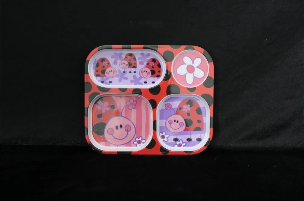 kid's 100%melamine plate