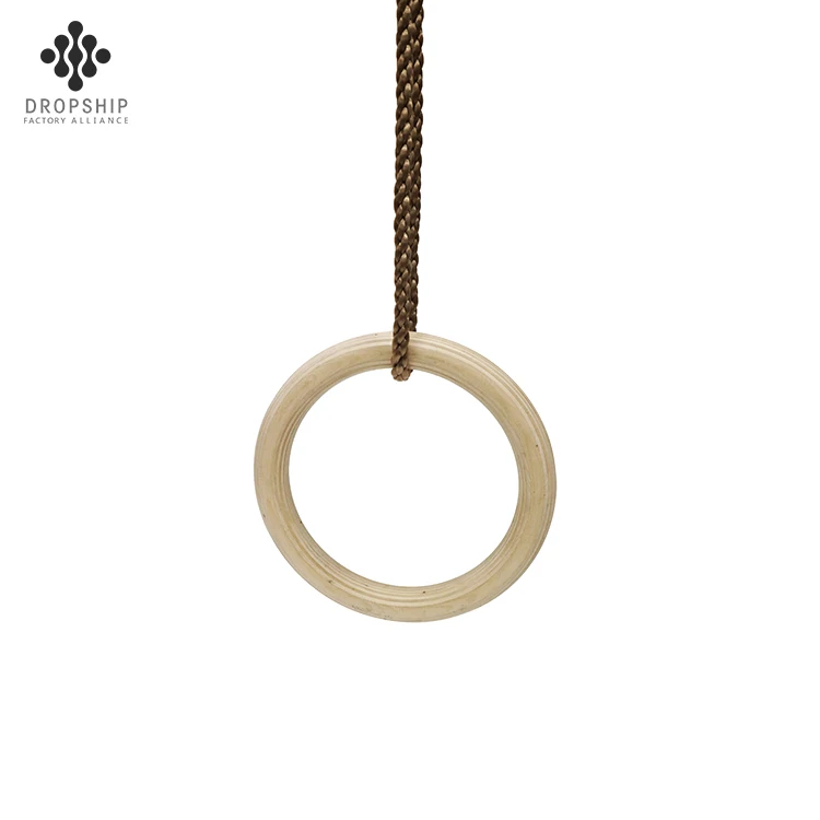 wooden trapeze swing