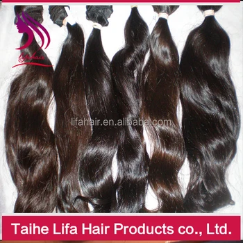 Brand Name Hair Weave Of Lifa Raw Virgin Unprocessed No Synthetic