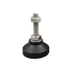 Fixed leveling foot with Stainless steel M6 M8 M10 M14 M12 M16 bolt for conveyer belt machine