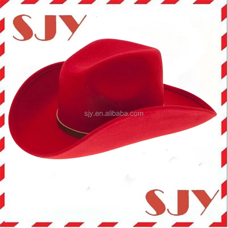 womens red cowboy hat