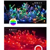 With tail plug Copper wire christmas string light 20 m 200 leds Colored lights party birthday light new year Holiday decoration