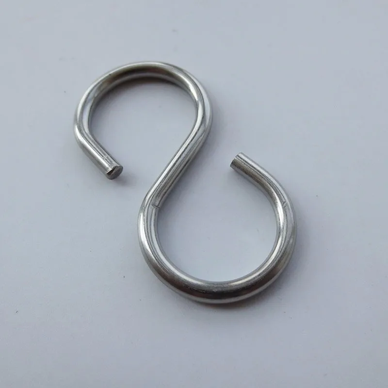 Stainless Steel S Type Shape Hook Silver Color Metal S Hook - Buy High ...