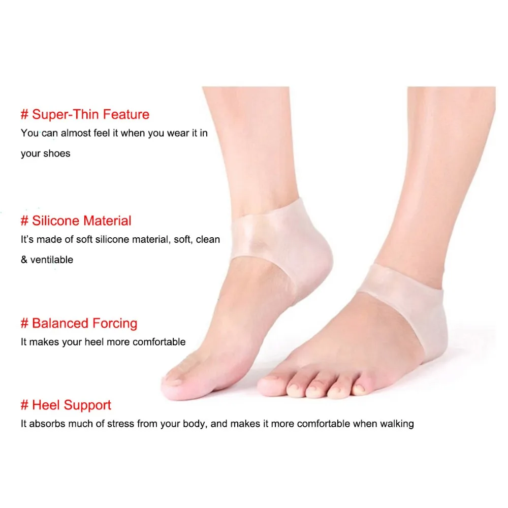 Silicone Heel Protector Foot Care Gel Protectors,Heel Protector For ...