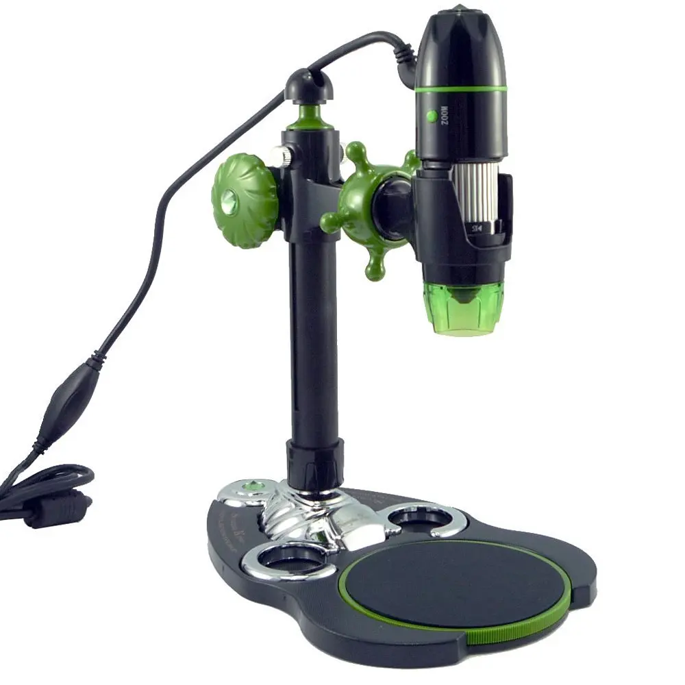 500X Precision Digital Microscope Handheld USB Digital Camera Microscope 3D View Angle with 360 Adjustable Stand